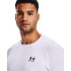 Under Armour tričko UA HG Armour Fitted LS bílá - thumb (1)