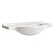 ArtCom Keramické umyvadlo CFP 85 | bílý lesk 85 cm - thumb (0)