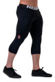 Pánské legíny Nebbia  Legend of Today leggings calf lenght 188 black XXL - thumb (2)