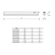 Panlux Kuchyňské LED svítidlo Lineta, š. 85,5 cm, 11 W, IP20 - thumb (4)