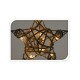 Vánoční LED hvězda bílá, 40 x 10 cm - thumb (1)