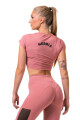 Nebbia crop top Sporty HERO 584 Starorůžová - thumb (2)