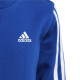 Dětská mikina adidas  Essentials 3-Stripes Crew Neck Royal Blue 104 cm - thumb (1)