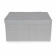 Compactor Skládací úložný kartonový box Wos, 40 x 50 x 25 cm, šedá, L - thumb (1)
