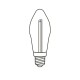 Adventní svícen LED Filament, červená - thumb (1)
