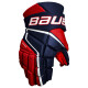Hokejové rukavice Bauer Vapor 3X Navy/Red/White Senior 15 palců - thumb (0)