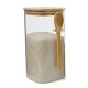 Maxxo skleněná dóza Bamboo s lžičkou, 1,2 l - thumb (1)