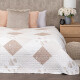 4Home Přehoz na postel Beige Patchwork, 220 x 240 cm - thumb (1)
