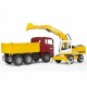 Bruder Nákladní auto MAN TGA s bagrem Liebherr, 1:16, 73 x 18,5 x 23 cm - thumb (0)