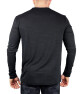 Pánské tričko Virtus  Joker Melange LS Tee Black S - thumb (1)