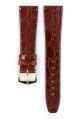 Řemínek Hirsch Prestige Crocodile - zlatohnědý - 15 mm - M – Střední délka - 14 mm - Zlatá - thumb (1)