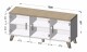 Artcam TV stolek LOTTA 3D | 150cm - thumb (1)