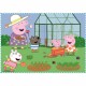Trefl Puzzle Prasátko Peppa: Vzpomínky na prázdniny 4v1 12, 15, 20, 24 dílků - thumb (1)