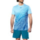 Pánské tričko Mizuno  Charge Shadow Graphic Tee Blue Glow  XL - thumb (2)
