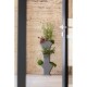 Plastia Samozavlažovací vertikální květináč Tree šedá, 31,3 x 77,3 cm - thumb (7)