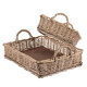 Sada proutěných táců Nature obdélník, 2 ks, 2 velikosti, 51 x 11 x 39 cm - thumb (4)
