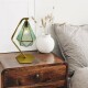 Rabalux 74200 vintage stolní lampa Norah, zlato/modrá - thumb (1)