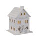 Vánoční svítící dekorace Dřevěný domek, 8 x 10 x 8 cm, LED - thumb (6)