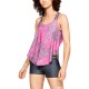 Dámské tílko Under Armour  Sport Tank - Flo Ink Print Purple M - thumb (0)