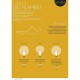 Adventní svícen s taženou žárovkou LED Filament, bílá - thumb (2)