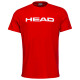 Pánské tričko Head  Club Basic T-Shirt Men Red L - thumb (0)