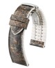 Řemínek Hirsch Stone - šedý - 18 mm - M – Střední délka - 16 mm - Stříbrná - thumb (0)
