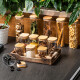 4Home Skleněná dóza na potraviny s víkem Bamboo, 300 ml, 300 ml - thumb (3)