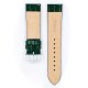 Řemínek Hirsch Crocograin (NO QR) - zelený - 16 mm - M – Střední délka - 14 mm - Zlatá - thumb (3)