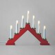 Adventní svícen LED Filament, červená - thumb (0)