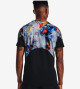 Pánské tričko Under Armour  Rush 2.0 Print SS Concrete XXL - thumb (1)