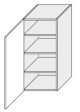 ArtExt Kuchyňská skříňka horní, W4 / 40 Pescara Barva korpusu: Lava - thumb (11)