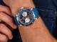Vostok Europe Anchar Submarine Chrono Line 6S21-510A583 - Modrý silikonový řemínek - thumb (12)