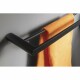SAPHO RF011/15 Flori držák ručníků dvojitý 60 x 12,7 cm, černá mat - thumb (3)