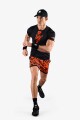 Pánské tričko Hydrogen  Tiger Tech Tee Black/Orange Tiger M - thumb (3)