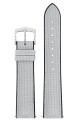 Řemínek Hirsch Arne - šedý - 18 mm - M – Střední délka - 16 mm - Stříbrná - thumb (1)