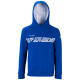 Pánská mikina Tecnifibre  Fleece Hoodie Royal S - thumb (0)
