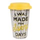 Florina Porcelánový hrnek se silikonovým víčkem Sunshine, 380 ml - thumb (2)