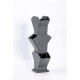 Plastia Samozavlažovací vertikální květináč Tree šedá, 31,3 x 77,3 cm - thumb (0)