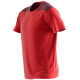 Pánské tričko Salomon  Essential Colorblock Fiery Red M - thumb (2)