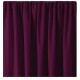 AmeliaHome Závěs Blackout Oxford Pleat švestková, 140 x 245 cm - thumb (1)