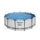 Bestway Nadzemní bazén Steel Pro MAX, šedá, pr. 396 cm, v. 122 cm - thumb (0)