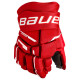 Hokejové rukavice Bauer Supreme M3 Red Junior 10 palců - thumb (0)