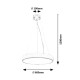 Rabalux 71041 závěsné LED svítidlo Tessia, 60 W, černá - thumb (5)