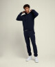Pánská mikina Wilson  M  Team Zip Hoodie Classic Navy L - thumb (2)