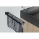 GEDY PI2314 Pirenei držák ručníků dvojitý otočný, 35 cm, černá mat - thumb (1)
