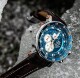Vostok Europe Lunochod-2 Multifuncional Line YM86-620A636 - Modrý silikonový řemínek - thumb (4)