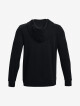 Pánská mikina Under Armour  Essential Fleece FZ Hood-BLK XL - thumb (3)