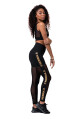 Nebbia dámské legíny Gold Mesh 829 Black - thumb (8)