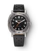 Nivada Grenchen Depthmaster Pacman White 14102A - Black Racing Strap - thumb (0)