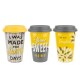 Florina Porcelánový hrnek se silikonovým víčkem Sunshine, 380 ml - thumb (0)